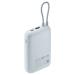 "Xiaomi 33W Power Bank 10000mAh (Integrated Cable) Ice Blue GL"