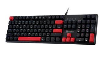 A4tech Bloody S510R ohnivě černá mechanická herní klávesnice,RGB podsvícení, USB