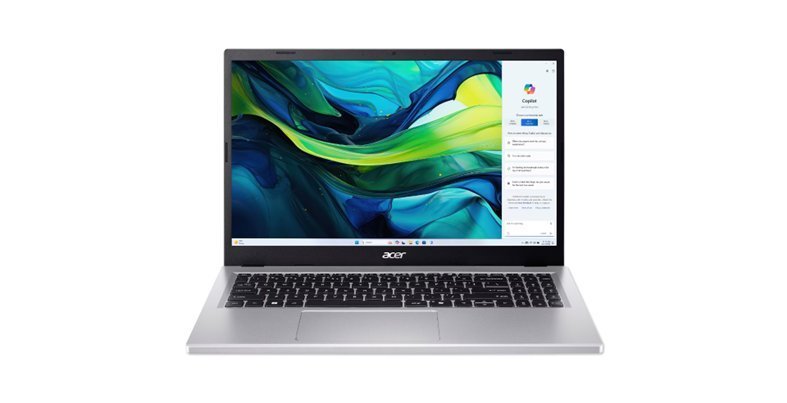 Acer Aspire Go 15 (AG15-72P-52PR) Core 5 120U/16GB/1TB SSD/15.6" FHD/Win11 Home/stříbrná NO Adapter