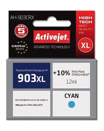ActiveJet inkoust HP 903XL T6M03AE regenerated AH-903CRX 12 ml