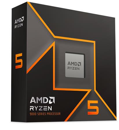 AMD Ryzen 5 6C/12T 9600 (3.8GHz/5.2GHz,38MB,65W,AM5) with Radeon Graphics, s chladičem