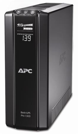 APC Back-UPS Pro 1500VA (865W), LCD displej, IEC zásuvky