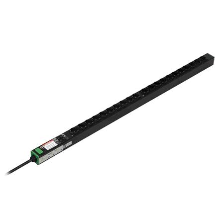 APC Easy Rack PDU, Basic, Vertical, 1 Phase, 7.4kW, 230V, 32A, 21 x SCHUKO outlets, IEC60309 (32A 230VAC L+N+PE)