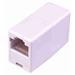 APC RJ45F/RJ45F, WHITE, IN LINE COUPLER, CAT 5, RJ45F/RJ45F