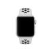 Apple Watch 38mm Pure Platinum/Black Nike Sport Band - S/M & M/L