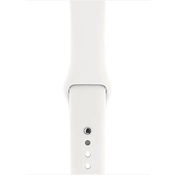 Apple Watch 42mm Soft White Sport Band