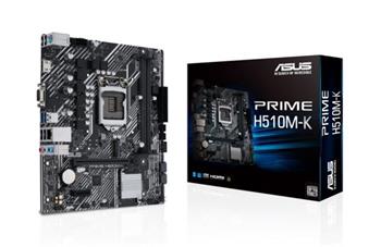 ASUS PRIME H510M-K, 1200, Intel H510, 2xDDR4, mATX