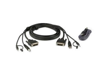 ATEN 3M USB DVI-D Dual Link Secure KVM Cable Kit