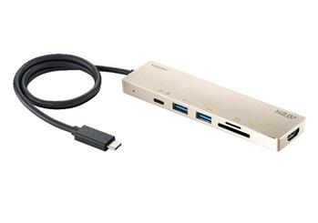 ATEN USB-C Více portová mini dokovací stanice s průchodem napájení