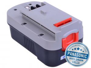 Avacom Náhradní baterie BLACK & DECKER A1718 Ni-MH 18V 3000mAh, články PANASONIC