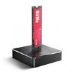 AXAGON ADSA-M2C11, USB-C 10Gbps dokovací stanice pro 1× M.2 NVMe/SATA SSD