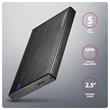 AXAGON EE25-XA6C, USB-C 5Gbps - SATA 6G, 2.5" kovový ALINE box