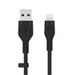 Belkin BOOST CHARGE™ Lightning/USB-A kabel, 2m, černý - Flex