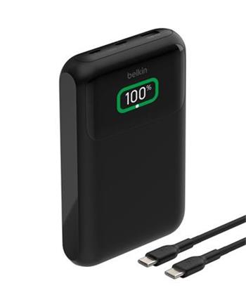 Belkin BOOST CHARGE™ USB-C Power Delivery PowerBanka, 20000mAh, 65W, s displejem, černá