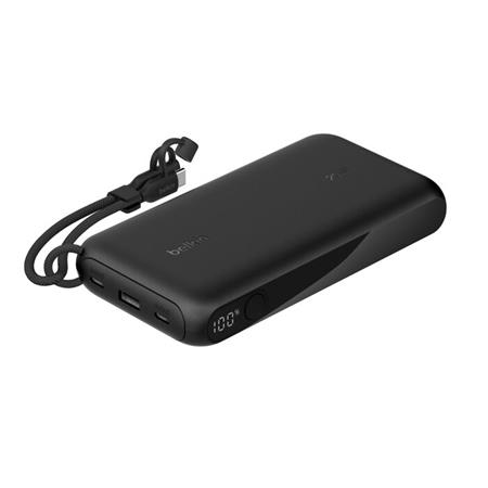Belkin BOOST CHARGE™ USB-C Power Delivery PowerBanka s displejem, 20000mAh, 20W, černá