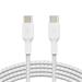 Belkin BOOST CHARGE™ USB-C/USB-C kabel, 1m, bílý - odolný