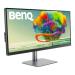 BenQ LCD PD3420Q 34" IPS 21:9/3440x1440/10bit/5ms/DP/HDMIx2/USB-C/Jack/VESA/repro/HDR/98% DCI-P3 - pro designery, DTP