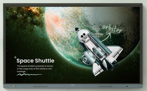 BenQ LCD RE6505E 65" IPS Touch/3840×2160/1200:1/8ms/450 nits/HDMI/USB/SPDIF/RS-232/RJ-45/Repro