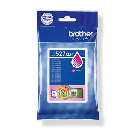Brother LC527XLM (inkoust magenta, 2000 str.)