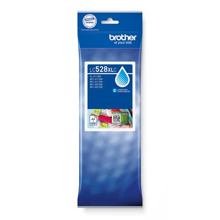 Brother LC528XLC (inkoust cyan, 10 000 str.)