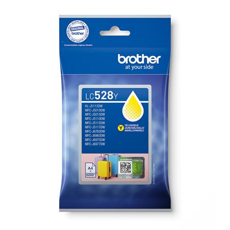 Brother LC528Y (inkoust yellow, 5000 str.)
