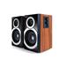 C-TECH reproduktory aktivní SPK-310WD, 2.0, 20W, dřevěné