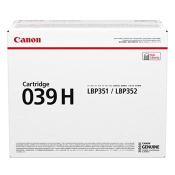 Canon Cartridge 039 H / Black / 25000str.