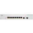 Cisco switch CBS220-8FP-E-2G (8xGbE,2xSFP, 8xPoE+,130W,fanless) - REFRESH