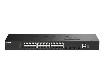 D-Link 24 Ports GE + 4 Ports 10G SFP+ Smart Managed Switch - DGS-1530-28/E