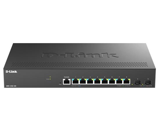 D-Link DMS-1250-10S - 8-Port Multi-Gigabit Smart Managed Switch