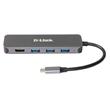 D-Link DUB-2333 5-in-1 USB-C Hub with HDMI/Power Delivery