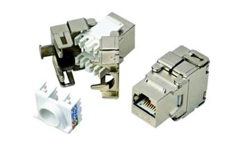 DATACOM Keystone RJ45 STP CAT6 samořezný SILVER