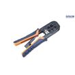 DATACOM Konektorovací kleště PROFI 8P+6P OR/BL račna (RJ45,12,11)