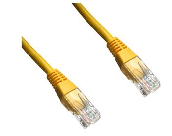 DATACOM Patch cord UTP CAT5E 7m žlutý