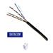 DATACOM UTP lanko CAT5E PVC 305m box černý