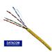 DATACOM UTP lanko CAT5E PVC 305m box žlutý