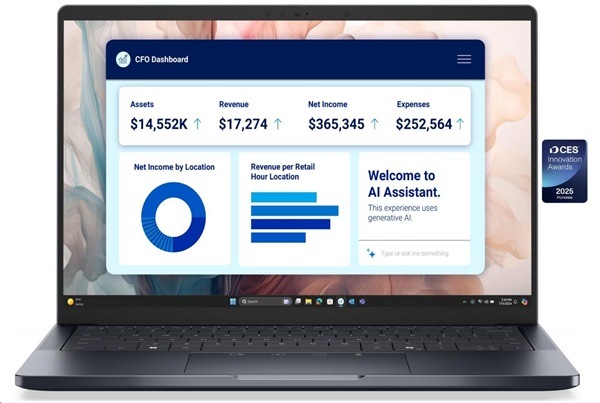 DELL Pro 14 Premium PA14250 Copilot+/U7-266V/16GB/512GB SSD/14" FHD+/IR cam/FPR/W11P/3Y ProSpt/šedá