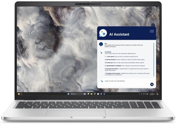 DELL Pro 16 Plus PB16250 Copilot+ U7-268V/32GB/1TB SSD/16" IPS FHD+/IR Cam & Mic/W11P/3Y ProSpt/stříbrná