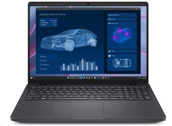DELL Pro Max 16 MC16250/U7-265H/32GB/1TB SSD/16" IPS FHD+/IR Cam & Mic/RTX PRO 1000 8GB/W11P/3Y ProSpt/šedá//bez adaptéru