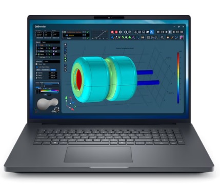 DELL Pro Max Plus 18 MB18250 Ultra 9 285HX/64GB/1TB SSD/18" QHD+ +IR/ RTX PRO 3000 12GB/W11P/3Y ProSpt/šedá