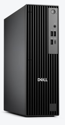 DELL Pro Slim QCS1250 i3-14100/8GB/512GB SSD/keyboard+mouse/W11P/3Y ProSpt/černá