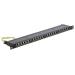 Delock 19” Patch Panel 24 Port Cat.6 0.5 U black