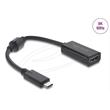 Delock Adaptér z rozhraní USB Type-C™ na HDMI (režim DP Alt) 8K 60 Hz s HDR a HDCP černá