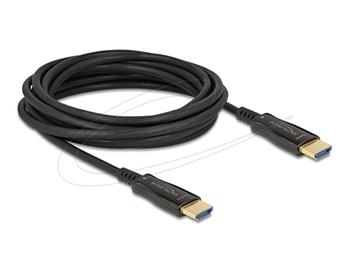 Delock Aktivní optický kabel HDMI 8K 60 Hz 5 m, černý
