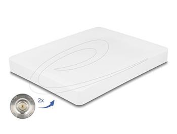 Delock Anténa WiFi 6 MIMO 2 x N, zásuvka, 8 dBi, venkovní směrová, montáž na sloup
