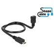 Delock Cable USB 2.0 Micro-B male > USB 2.0 Micro-B female OTG ShapeCable 0.50 m