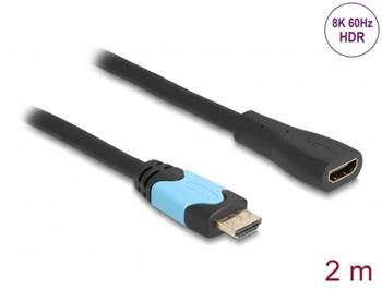 Delock High Speed HDMI prodlužovací kabel 48 Gbps 8K 60 Hz 2 m