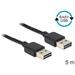 Delock Kabel EASY-USB 2.0-A samec > samec 5 m