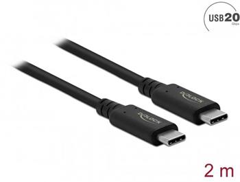 Delock Kabel USB4™ 20 Gbps 2 m