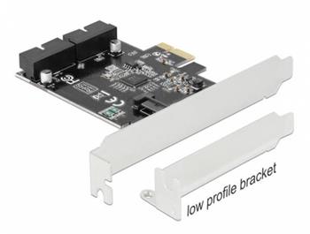 Delock Karta PCI Express na 2 x interní pinové konektory USB 3.0